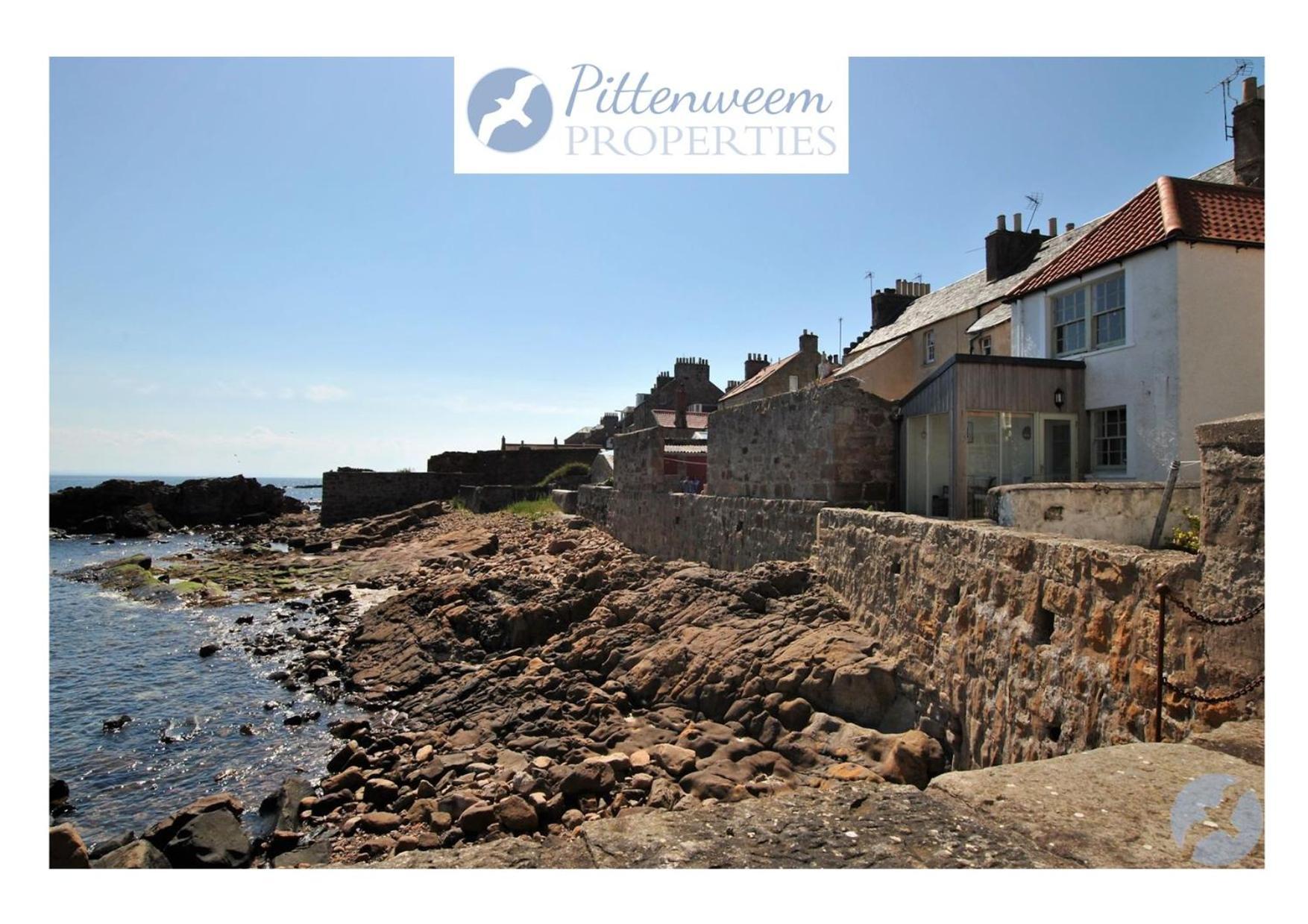 Aqua Vista- Seafront Cottage Cellardyke Anstruther Exterior foto